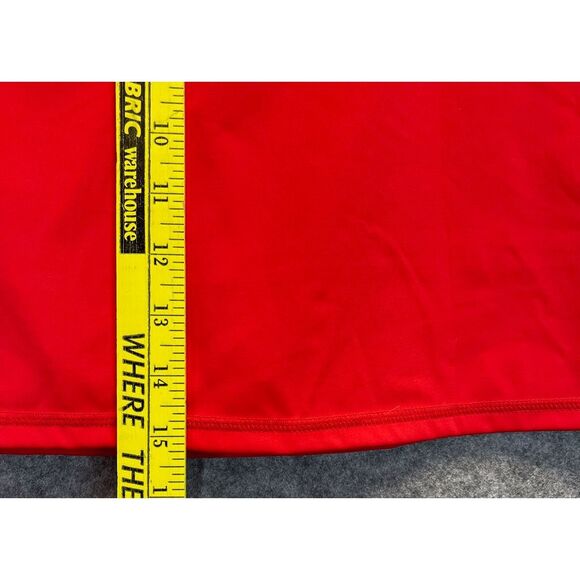 LOU KEITH Skort Large Red A-Line Mini Flat Front Tennis Pickleball Activewear - Picture 7 of 8